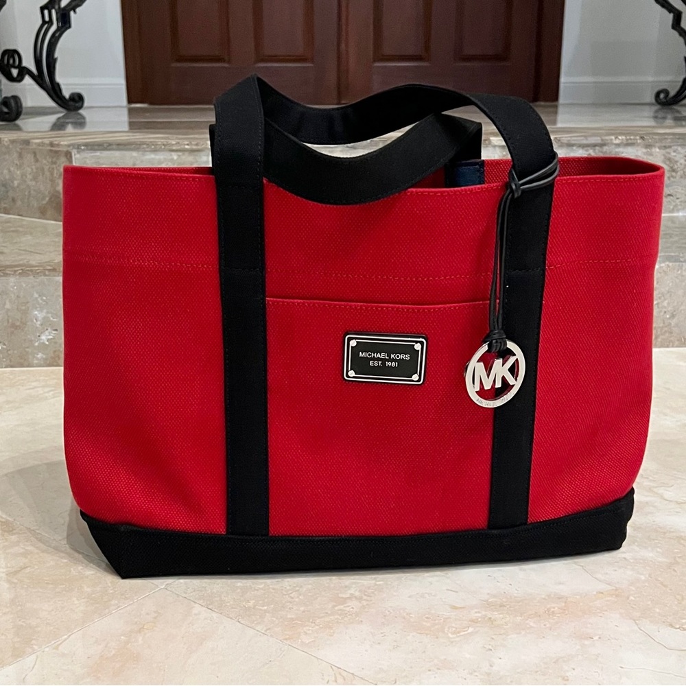 Michael Kors Red Tote